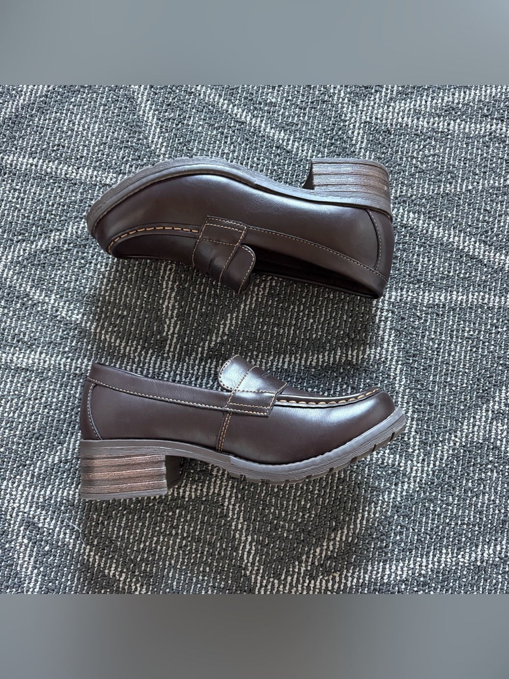 Eastland 1955 Edition Chocolate Brown Holly Penny Loafers Academia Size 8.5M
